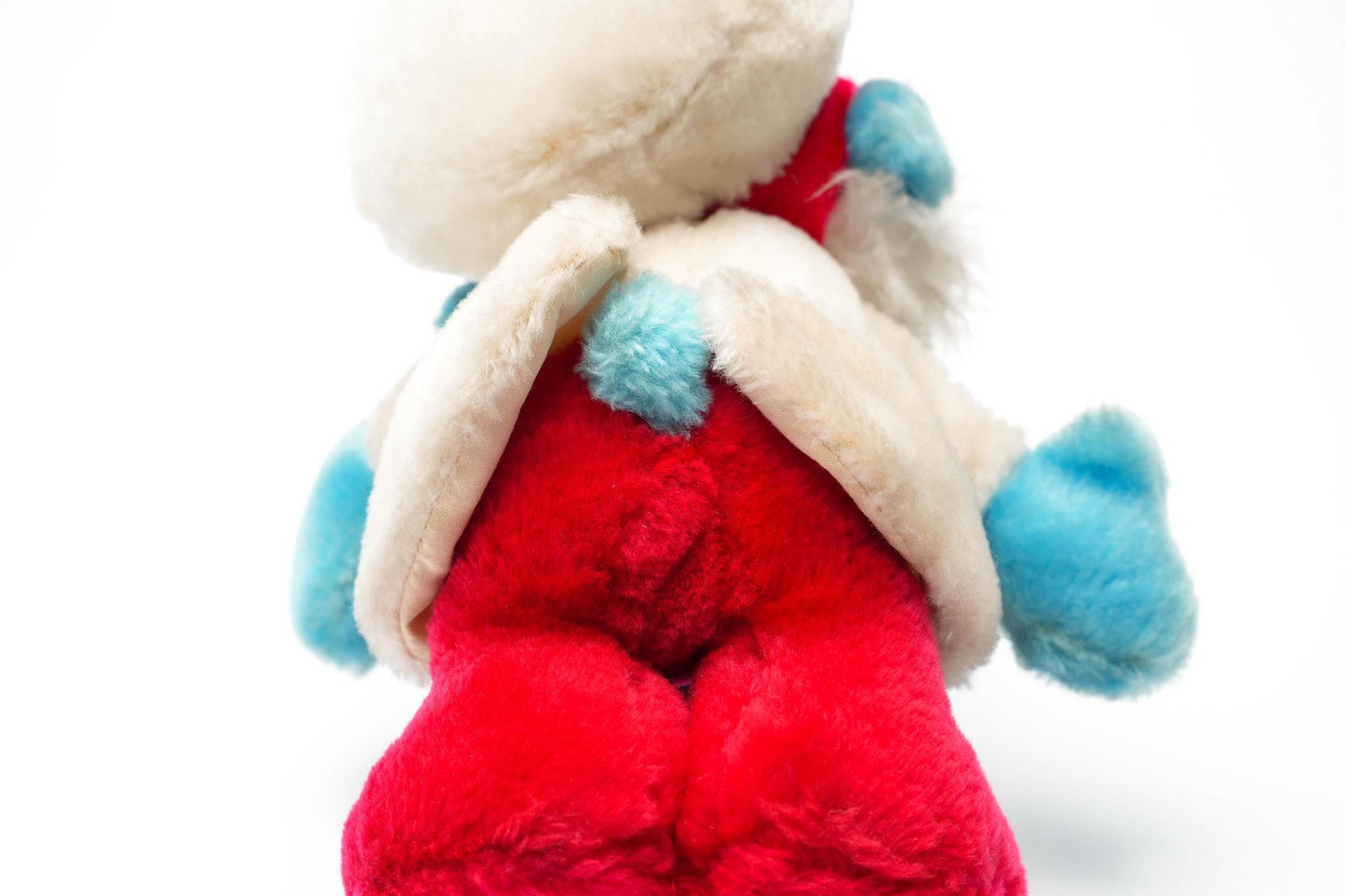 Vintage Grote Smurf Knuffel – 24 cm / 9.4 inch – Peyo – Jaren 80 met Origineel Label