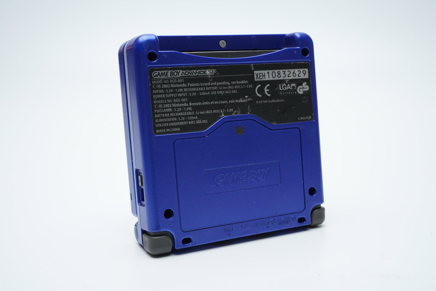 Nintendo Gameboy Advance SP - met lader - kleur blauw - verzamelitem