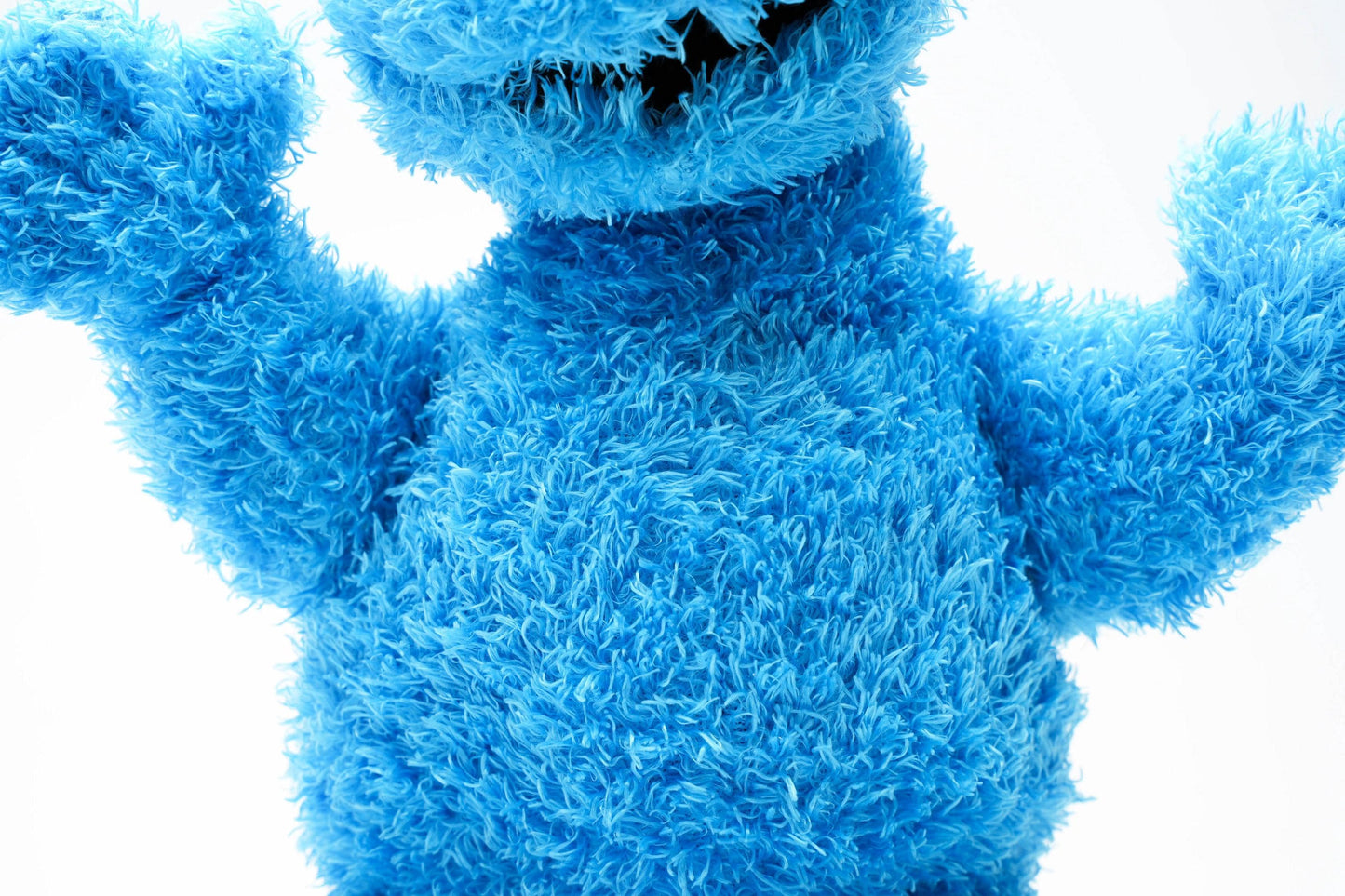 Vintage Koekiemonster Knuffel (Sesamstraat) – Rubo Toys 2005 – Zeldzame Pluche!