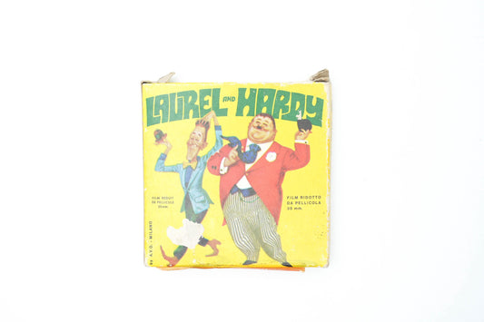 Super 8 Film – Laurel & Hardy: Tous Fous – A.V.O. Milano – Cartooneske Editie – ca. 1970