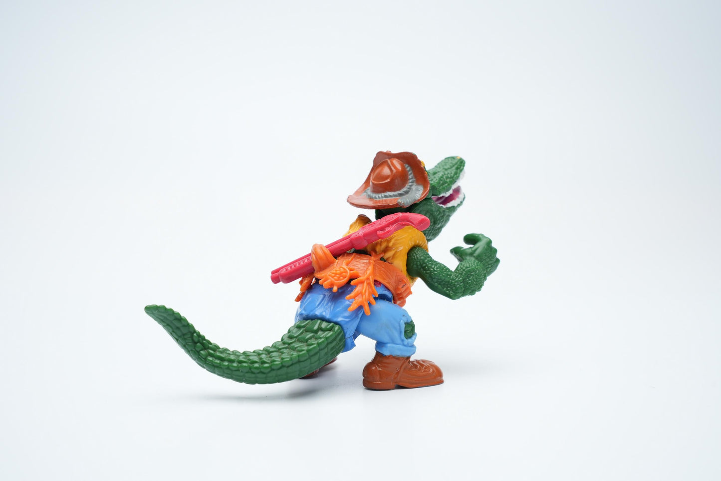 Vintage TMNT Leatherhead Actiefiguur – Teenage Mutant Ninja Turtles (Playmates, 1989)