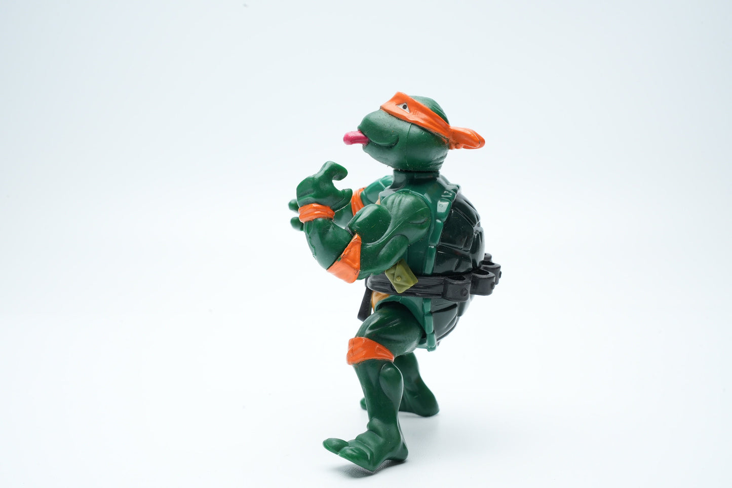 Ninja Turtles Leonardo 1989 vintage figure - arm kan je draaien