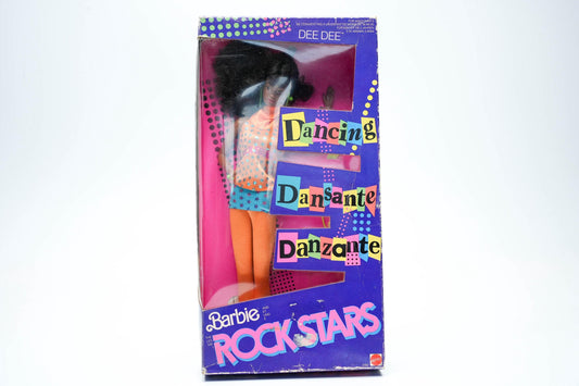 Vintage Barbie Rockers Dee Dee – Dancing Doll (1986) – Mattel – Zeldzaam in Doos