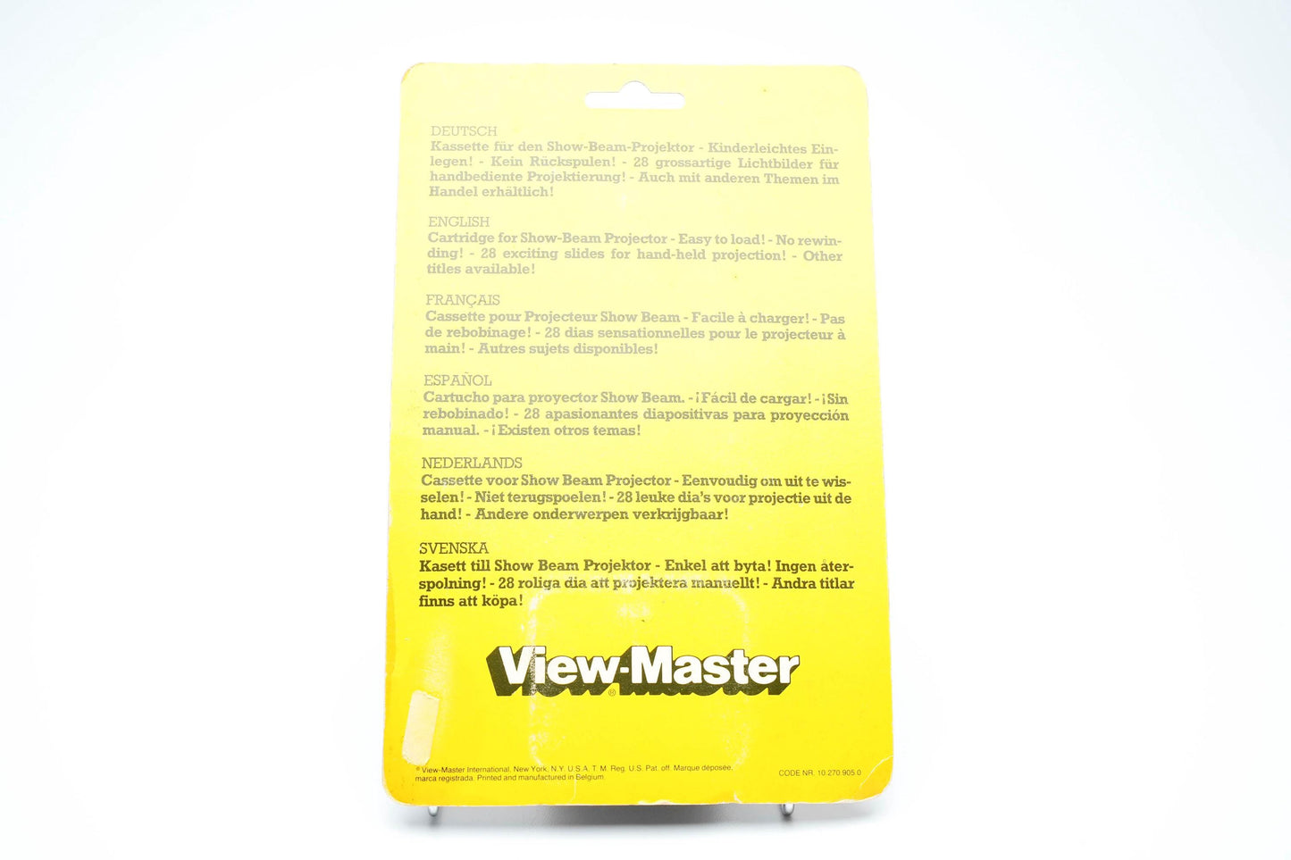Vintage View-Master Show Beam Bugs Bunny Cassette – 1977 – Looney Tunes Dia’s