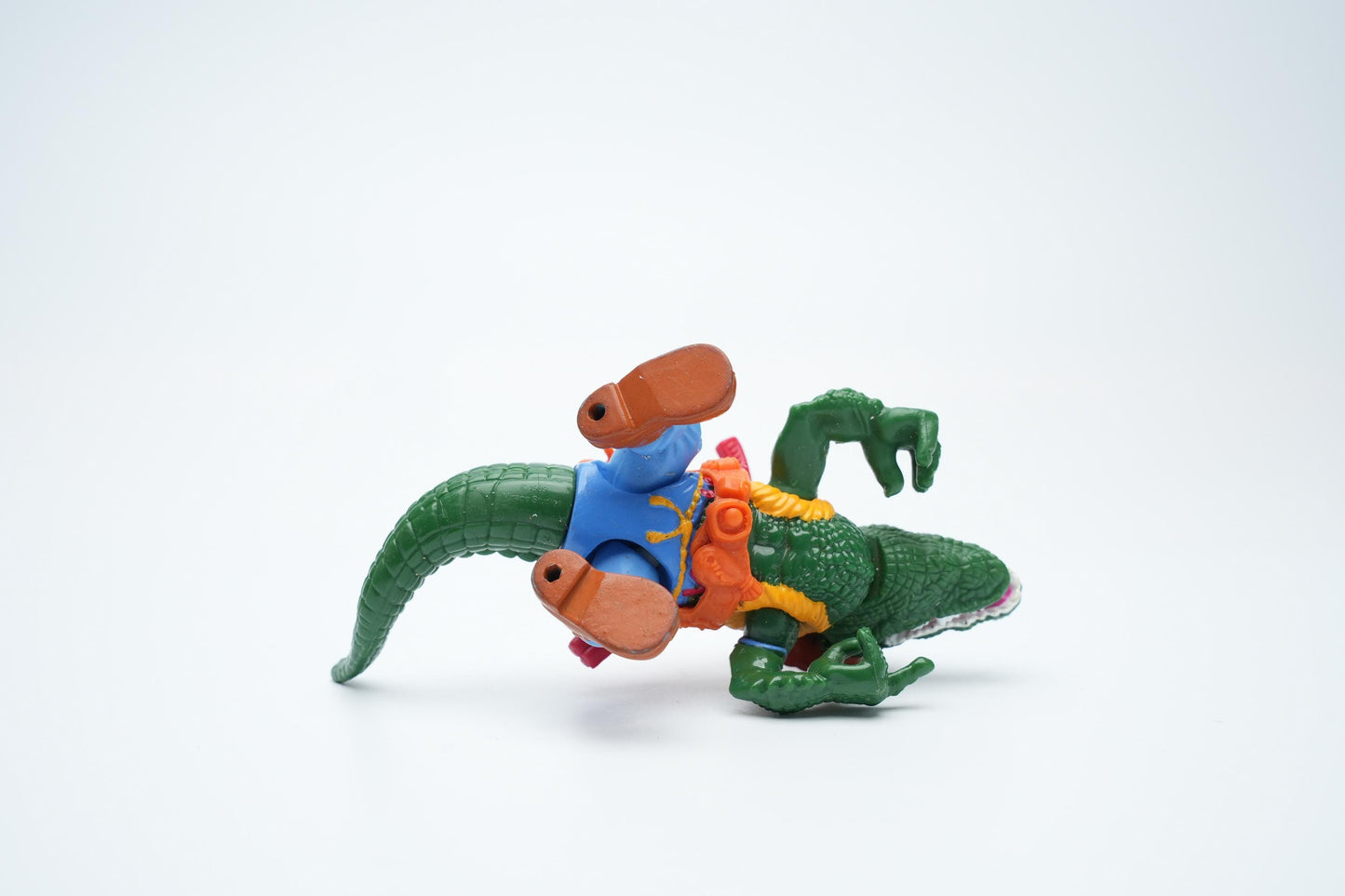 Vintage TMNT Leatherhead Actiefiguur – Teenage Mutant Ninja Turtles (Playmates, 1989)