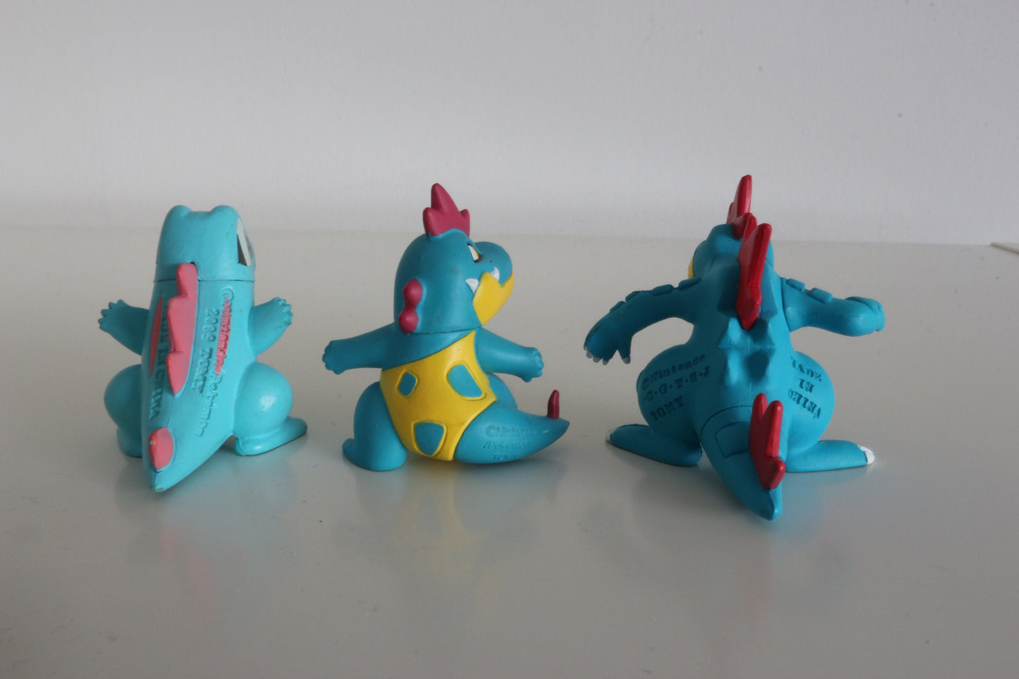 Pokemon figuren uit verschillende jaartallen (Nintendo) water Pokemon