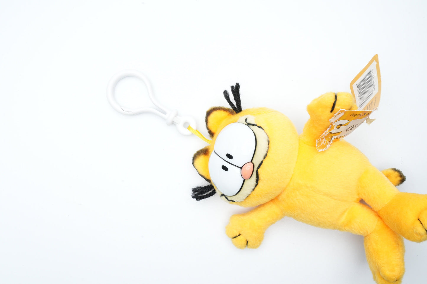 Garfield schattige plush sleutelhanger | vintage plush van Garfield de kat