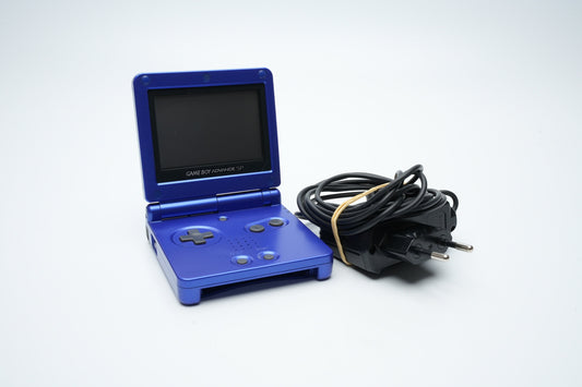 Nintendo Gameboy Advance SP - met lader - kleur blauw - verzamelitem