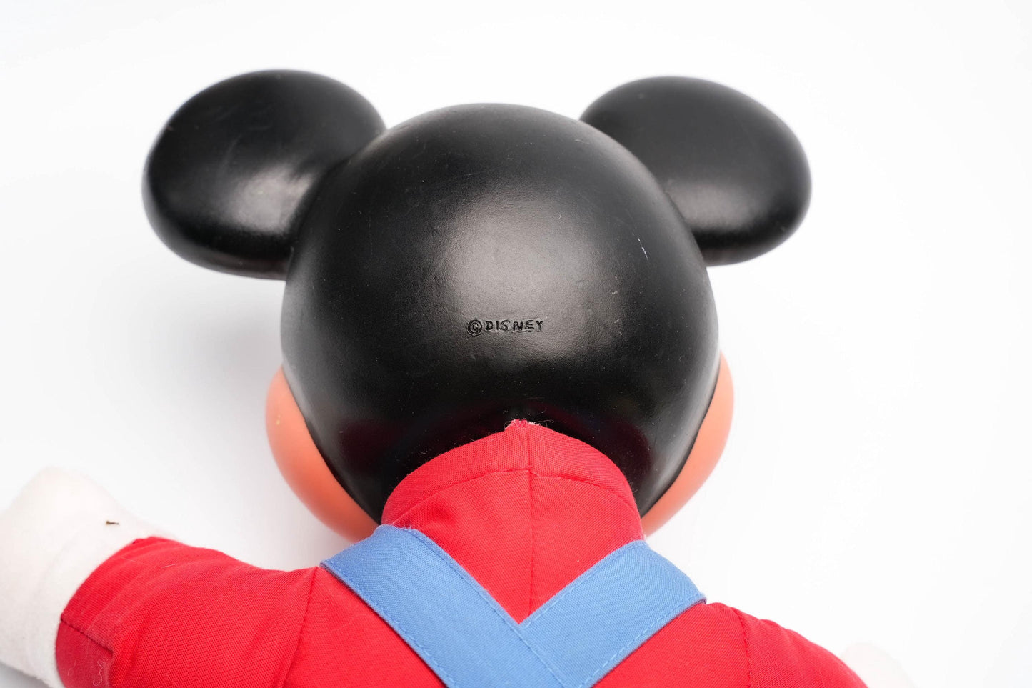 Vintage Mattel Mickey Mouse knuffelpop – Educatieve outfit – ca. 30 cm (12 inch)