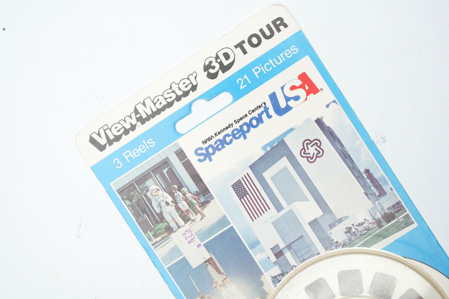 View-Master 3D Tour – NASA Kennedy Space Center’s Spaceport USA (1987) | Origineel Verpakt | Educatief & Retro