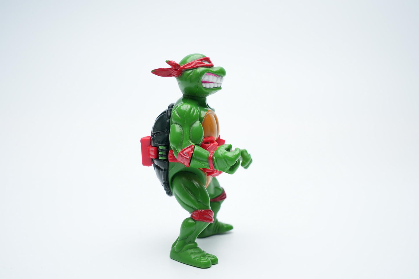 Vintage 1989 Raphael Action Figure - Teenage Mutant Ninja Turtles - Playmates Toys