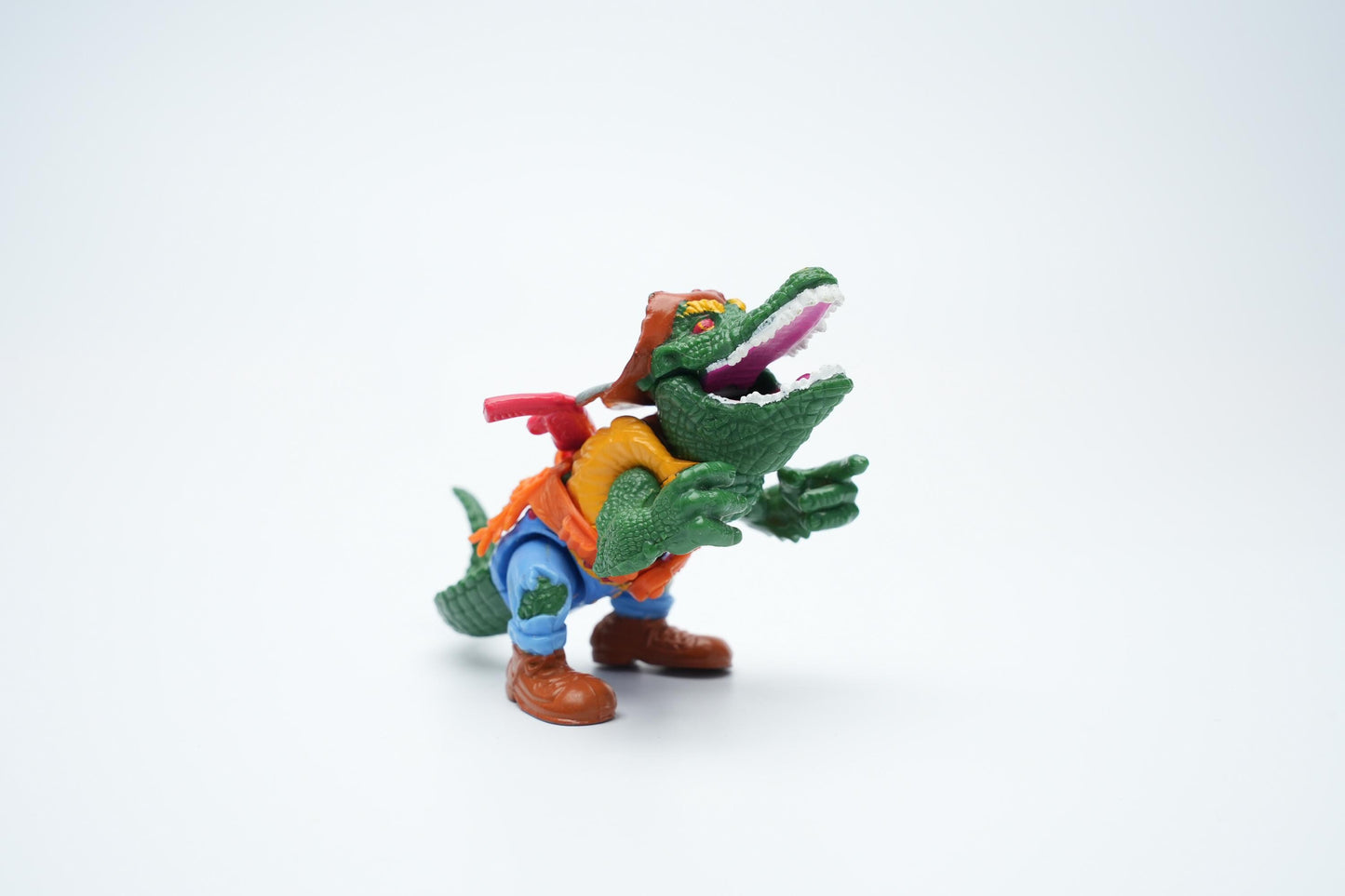 Vintage TMNT Leatherhead Actiefiguur – Teenage Mutant Ninja Turtles (Playmates, 1989)