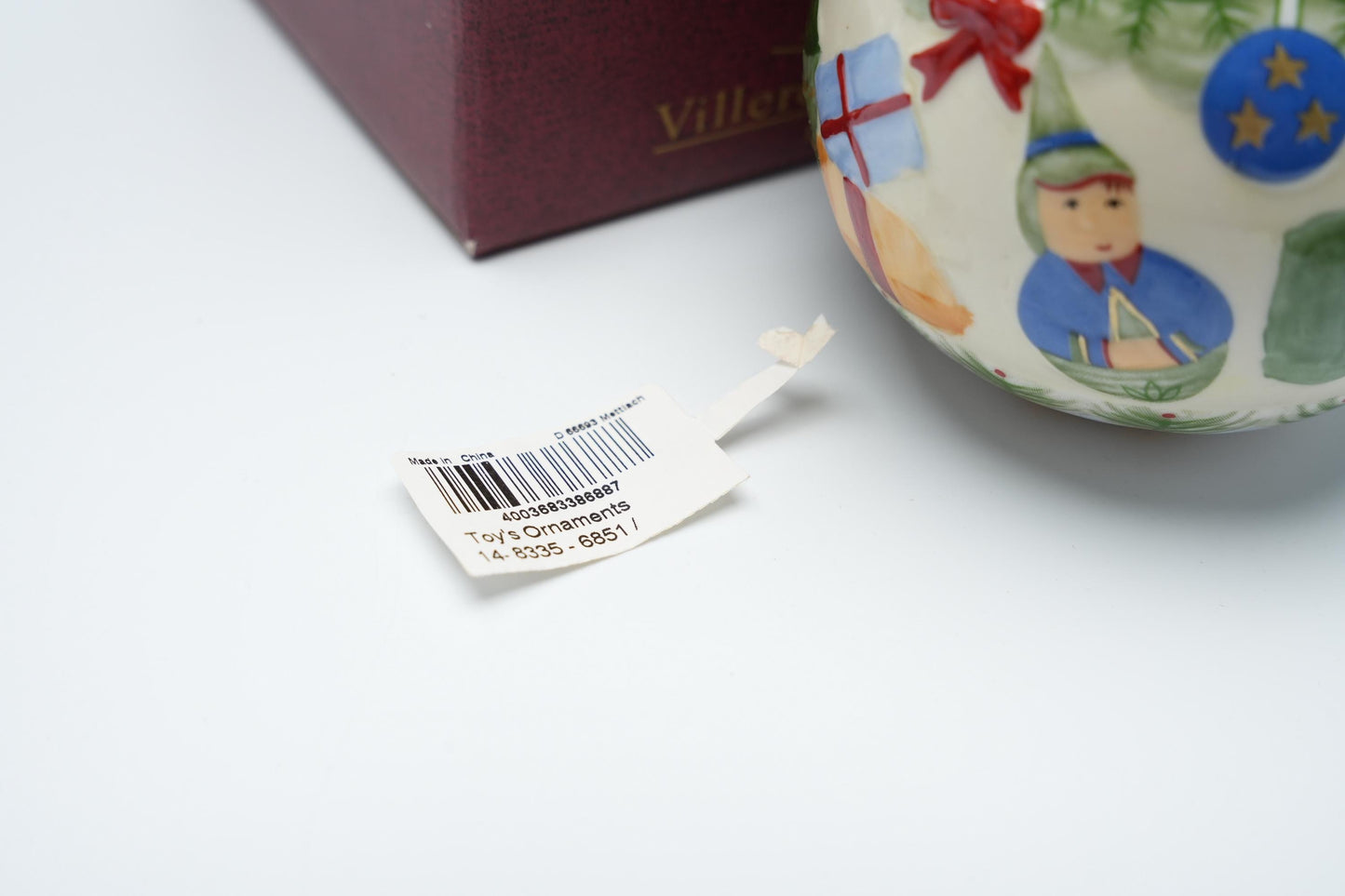 Villeroy & Boch Toy's Delight Kerstornament - Speelgoedbal