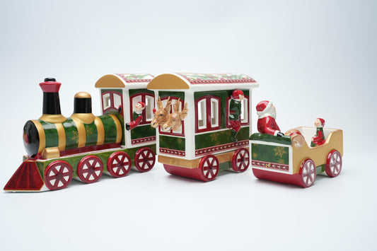 Villeroy & Boch Christmas Toys Memory - North Pole Express Kersttrein Set (3-delig)