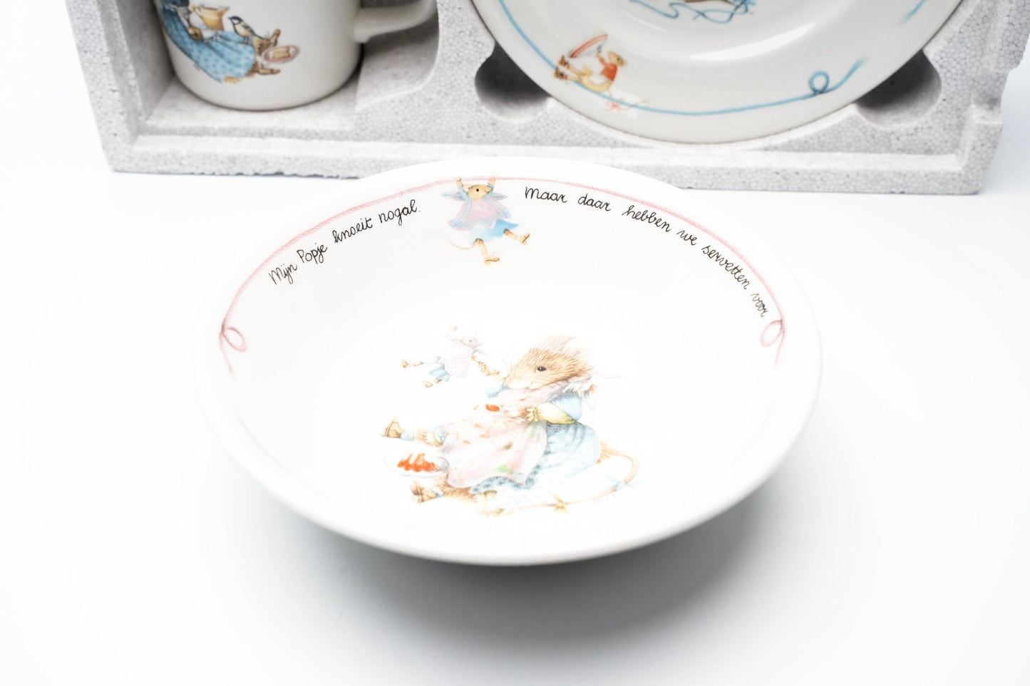 Vera de Muis Eerste Serviesje - J&G Meakin Kinderontbijtset