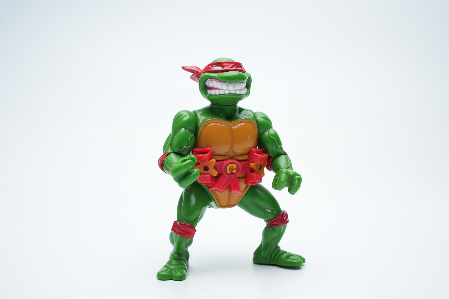 Vintage 1989 Raphael Action Figure - Teenage Mutant Ninja Turtles - Playmates Toys
