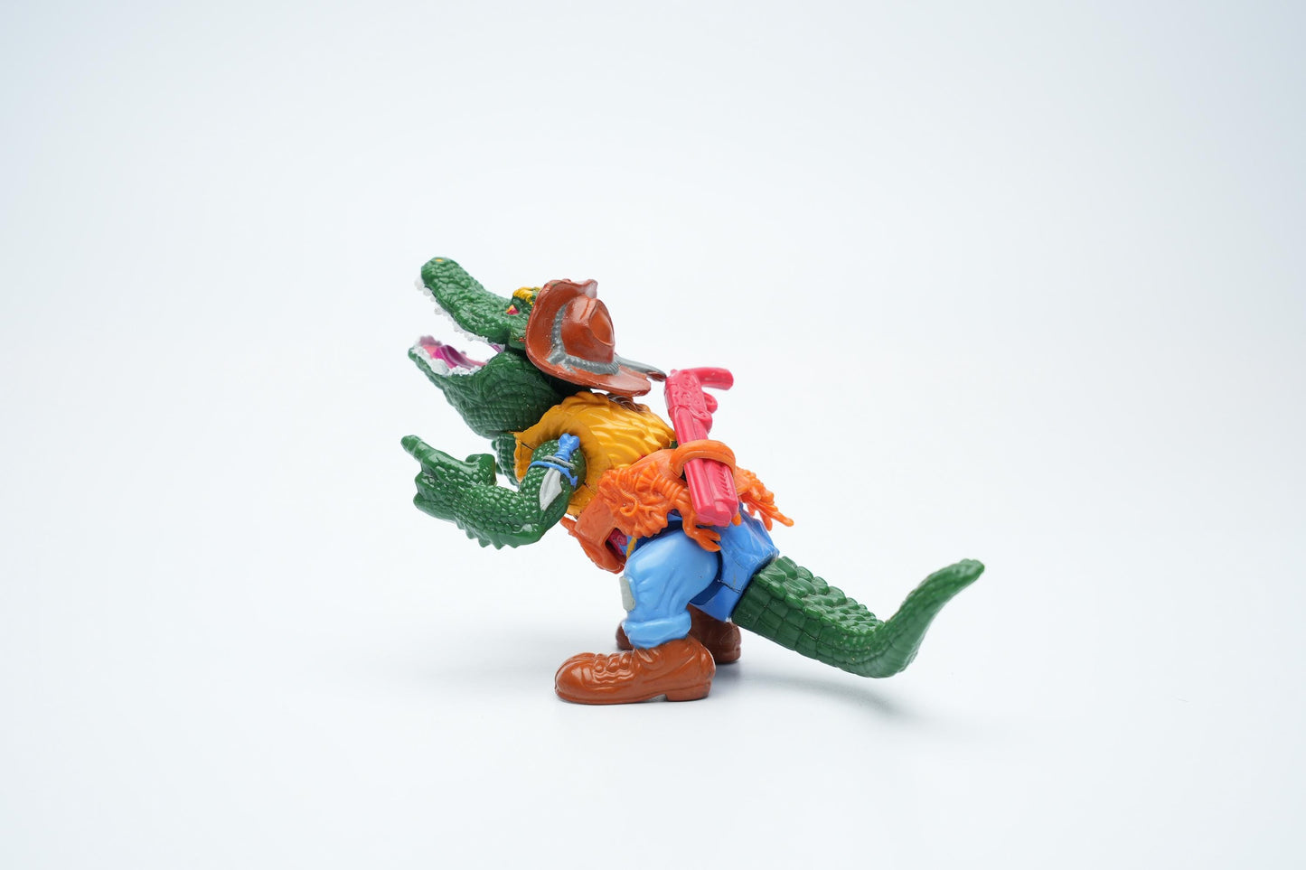 Vintage TMNT Leatherhead Actiefiguur – Teenage Mutant Ninja Turtles (Playmates, 1989)