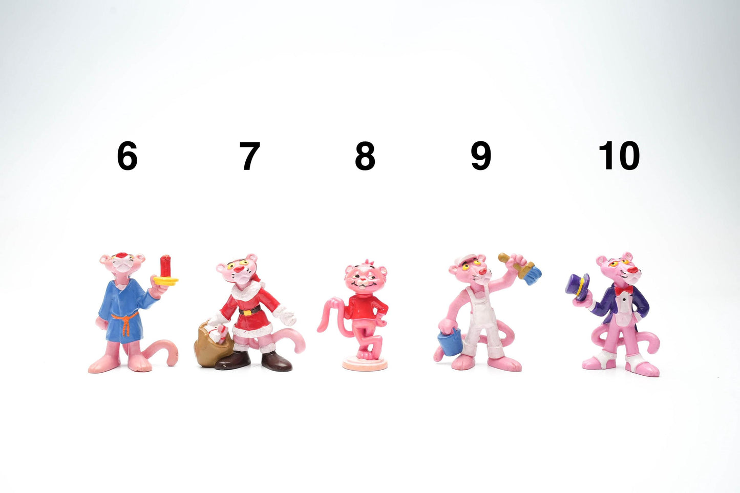 Vintage Bully Pink Panther poppetje jaren 80 – kies jouw favoriet!