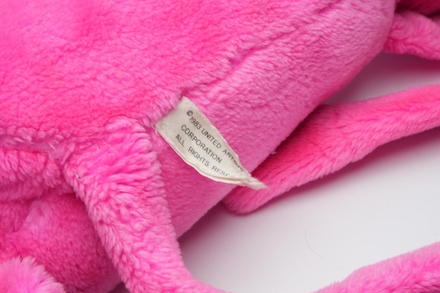 Pink Panther 23 inch (60 centimeter) plush 1983 United Artists