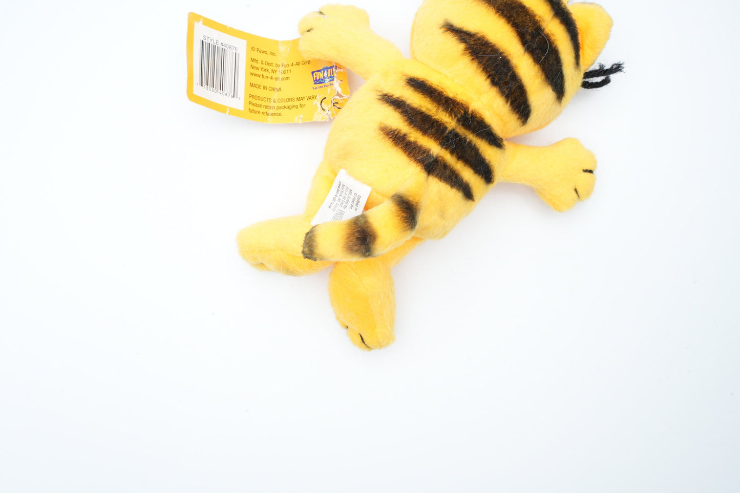 Garfield schattige plush sleutelhanger | vintage plush van Garfield de kat