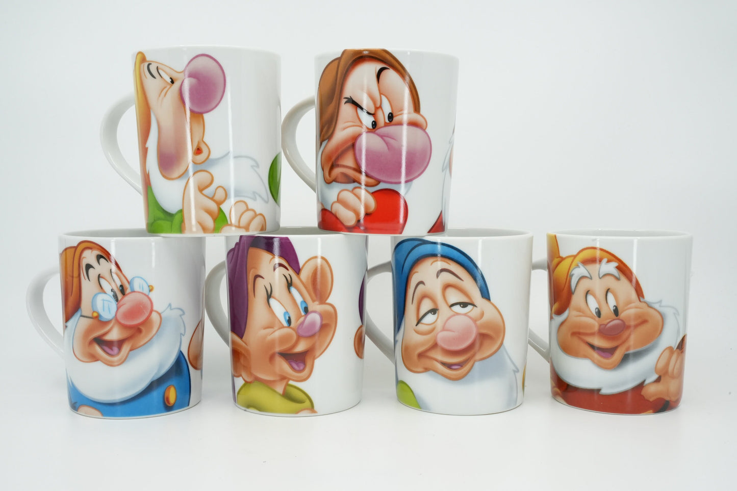 Zeldzame mokken van de zeven dwergen |  7 Dwergen sneeuwwitje | Poppen 7 dwergen | Vintage mok | Mokken zeven dwergen | pick your favourite