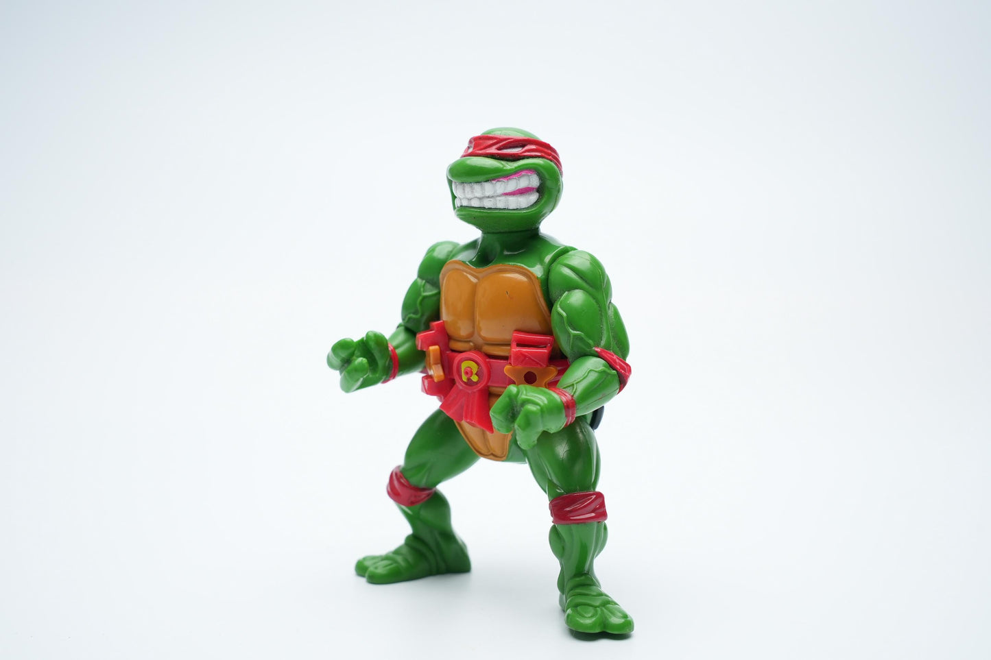 Vintage 1989 Raphael Action Figure - Teenage Mutant Ninja Turtles - Playmates Toys