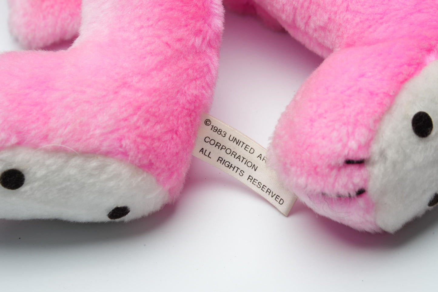 Pink Panther vintage plush voor de verzamelaar