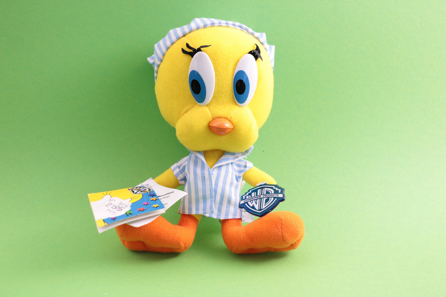 Tweety Plush Toy 1995| Warner Bros Looney Tunes | Equity Toys