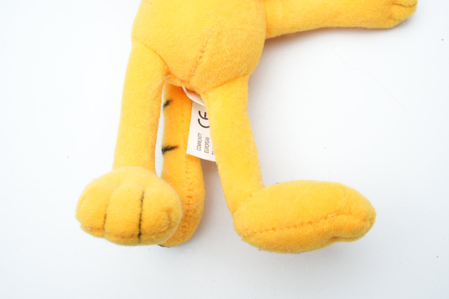 Garfield plush die kan staan | vintage plush van Garfield de kat