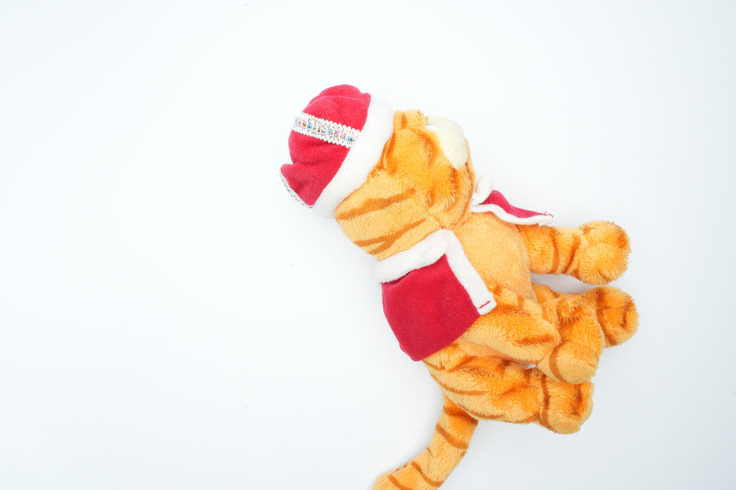 Garfield de koning bekend van de films | vintage plush van Garfield de kat