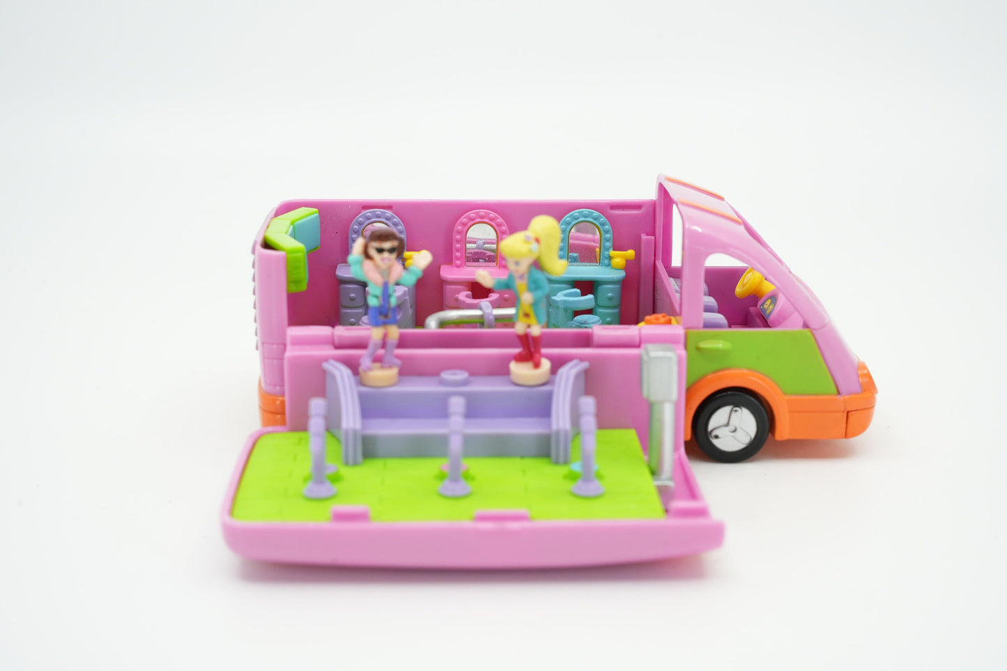 1998 Polly Pocket Tour Bus - Polly and the Pops