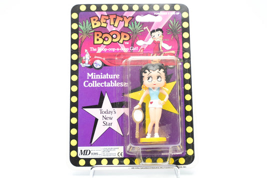 Betty Boop Miniatuurfiguur – 1986 – MD Toys – Tennis Editie