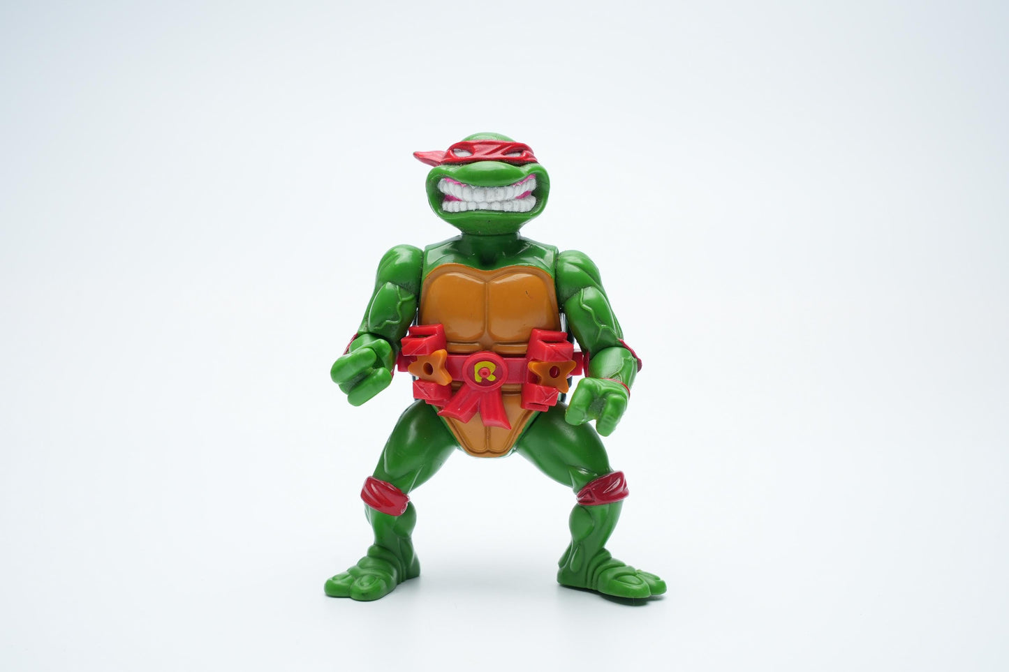 Vintage 1989 Raphael Action Figure - Teenage Mutant Ninja Turtles - Playmates Toys