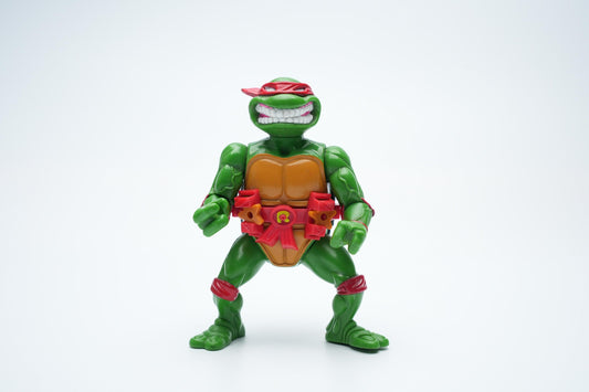 Vintage 1989 Raphael Action Figure - Teenage Mutant Ninja Turtles - Playmates Toys