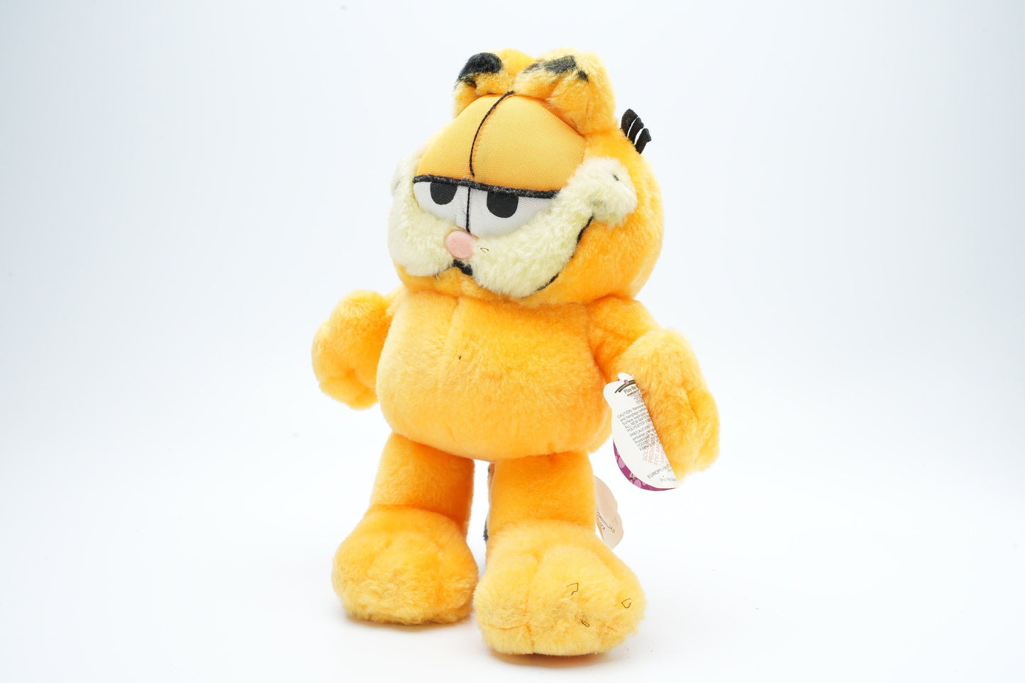 Vintage Garfield die staat met grote ogen | vintage Garfield plush