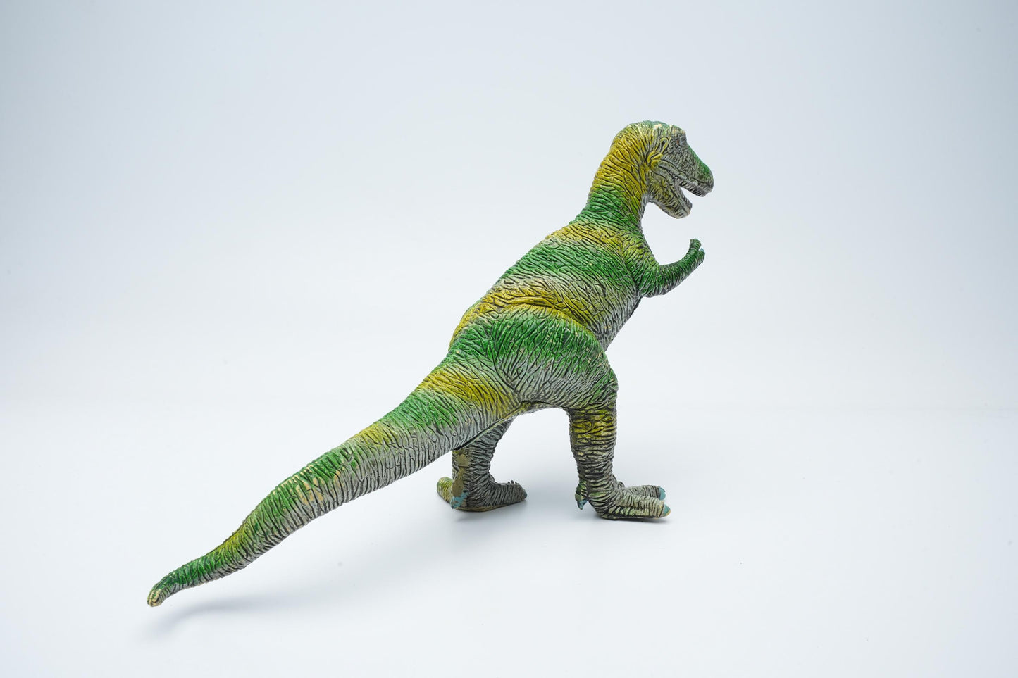 Vintage dinosaurus uit de jaren 80