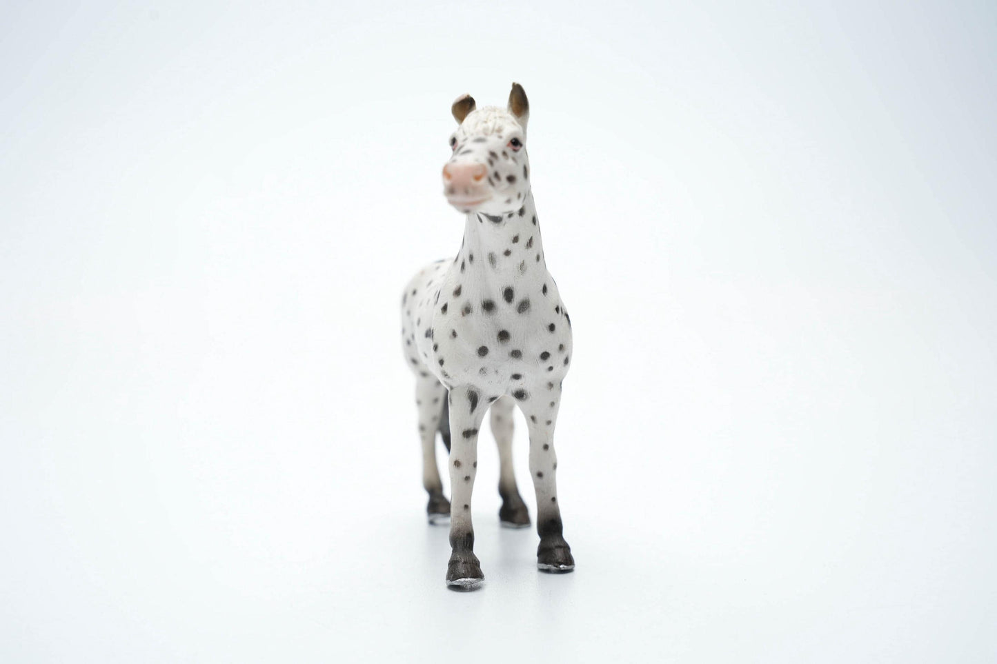 Schleich Knabstrupper Merrie 13617 – Zwart Wit – 2006 – 10 cm (ca. 4 inch) – Retired