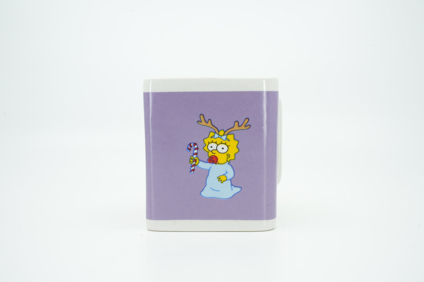 Vintage Simpsons mok Maggie van Fox Channel (Quick ) | Simpsons kerst mok Maggie