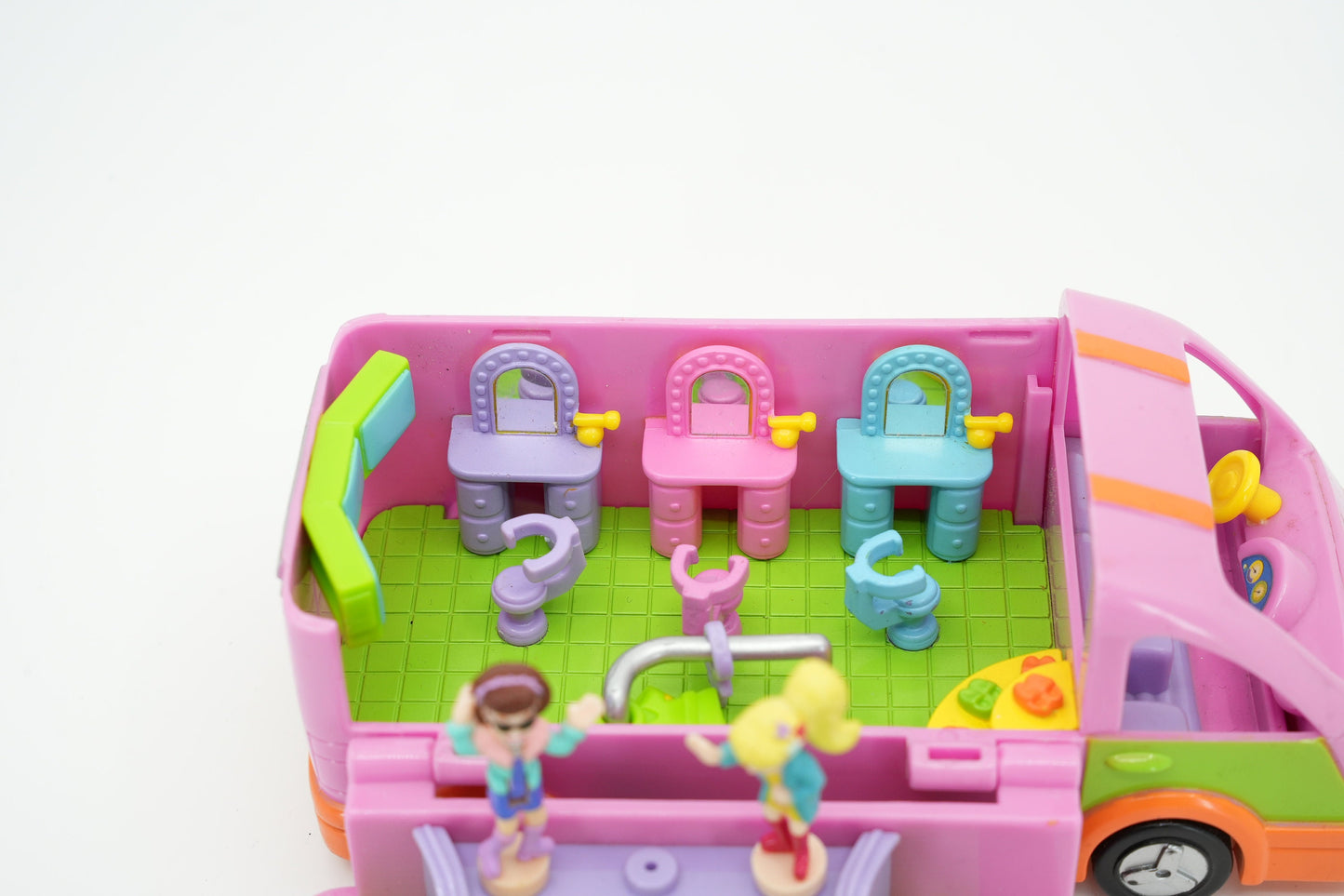 1998 Polly Pocket Tour Bus - Polly and the Pops