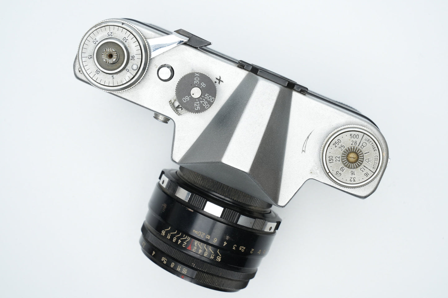 Zenit B - vintage SLR 35mm film camera uit de jaren 70