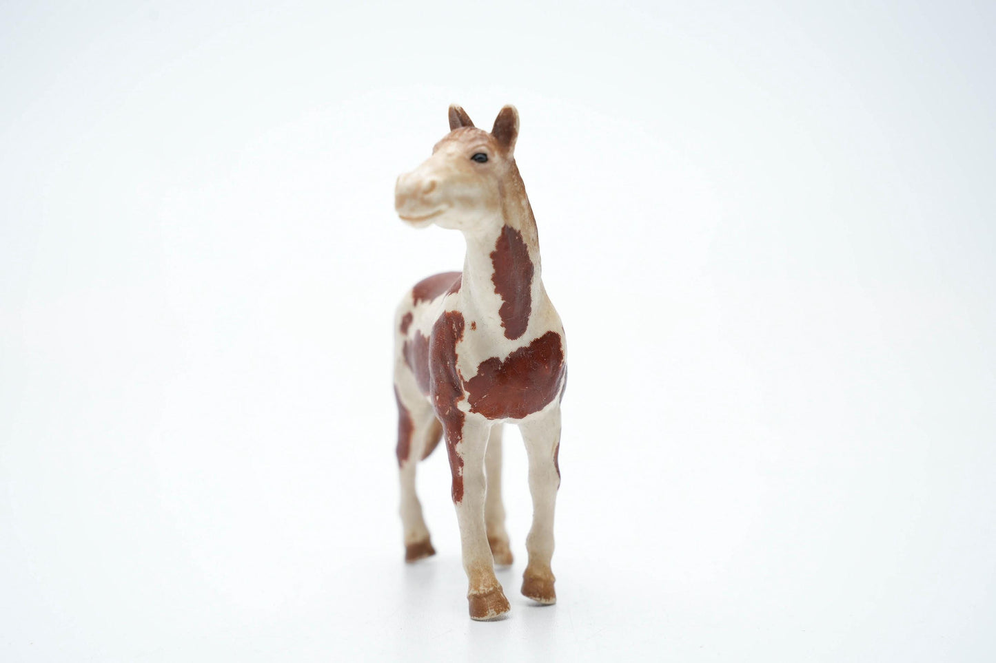 Schleich 13241 Pinto Hengst – 10 cm (ca. 3.9 inch) – 1995 – Vintage Paardenfiguur