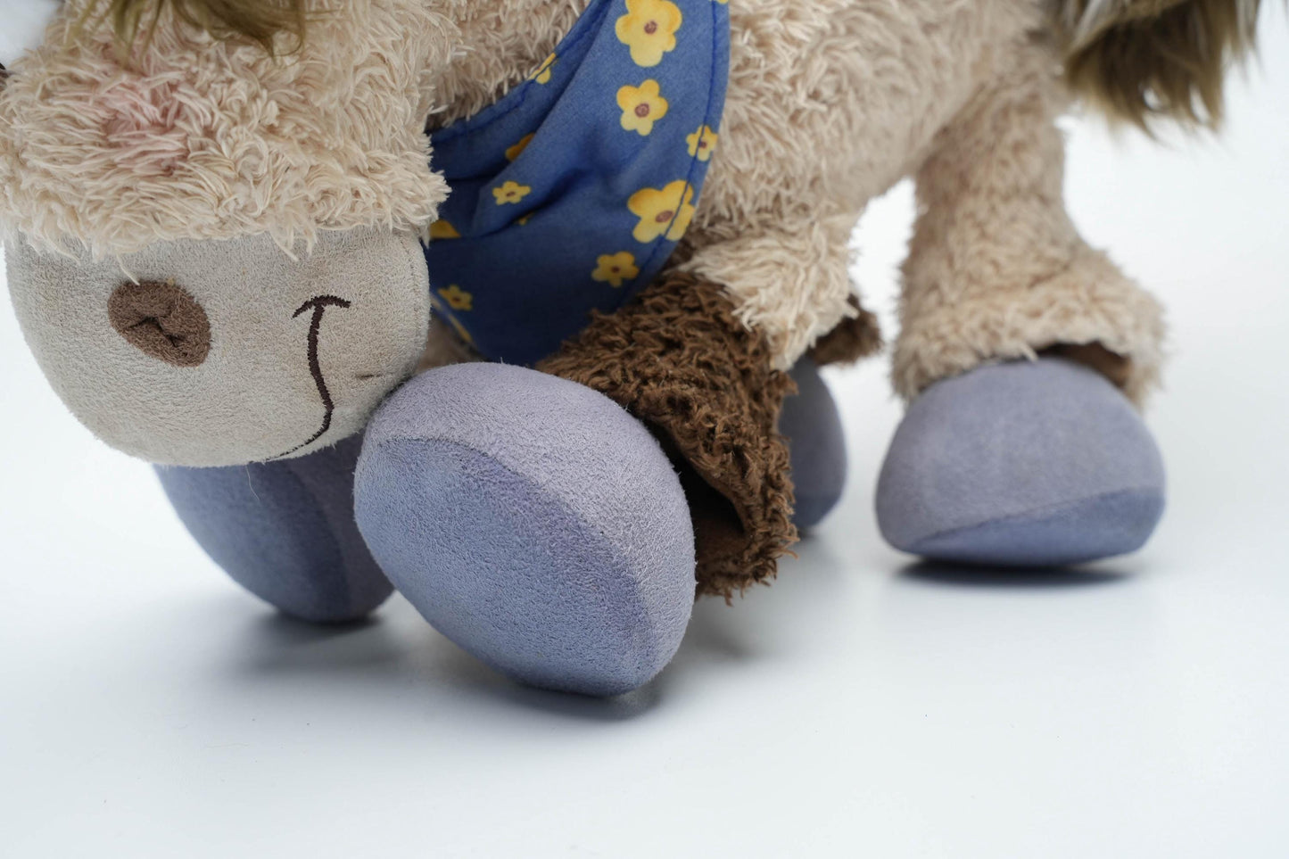 Vintage Galupy Diddl Paard Knuffel 25cm (10 inch) – Depesche 1990s