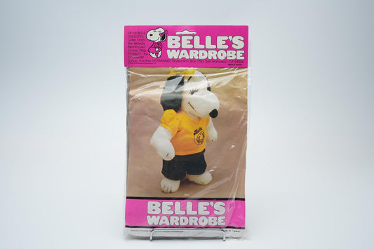 Belle's Wardrobe - Vintage Snoopy Belle Kleding Set (1980s) - Nieuw in Verpakking