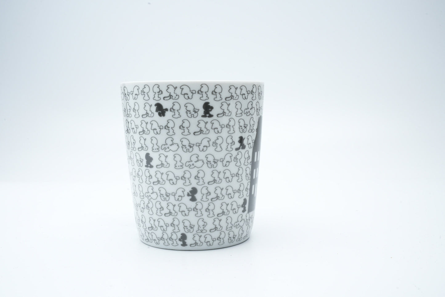 Leuke Smurfen mok in de kleur zwart en wit | voor de verzamelaar van Smurfen