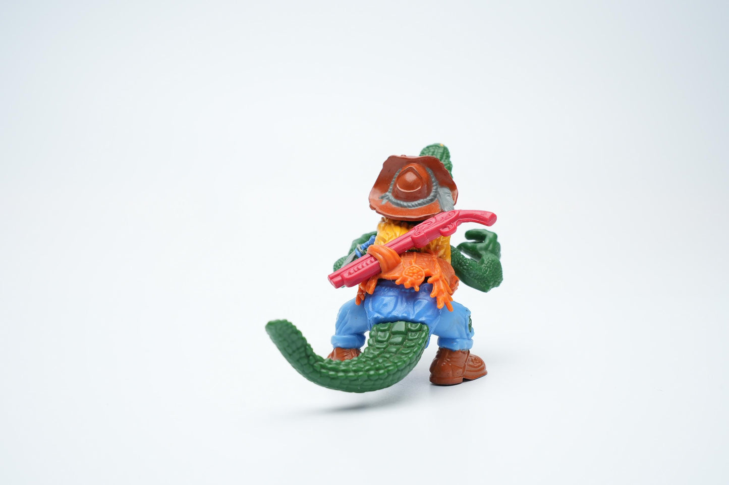 Vintage TMNT Leatherhead Actiefiguur – Teenage Mutant Ninja Turtles (Playmates, 1989)