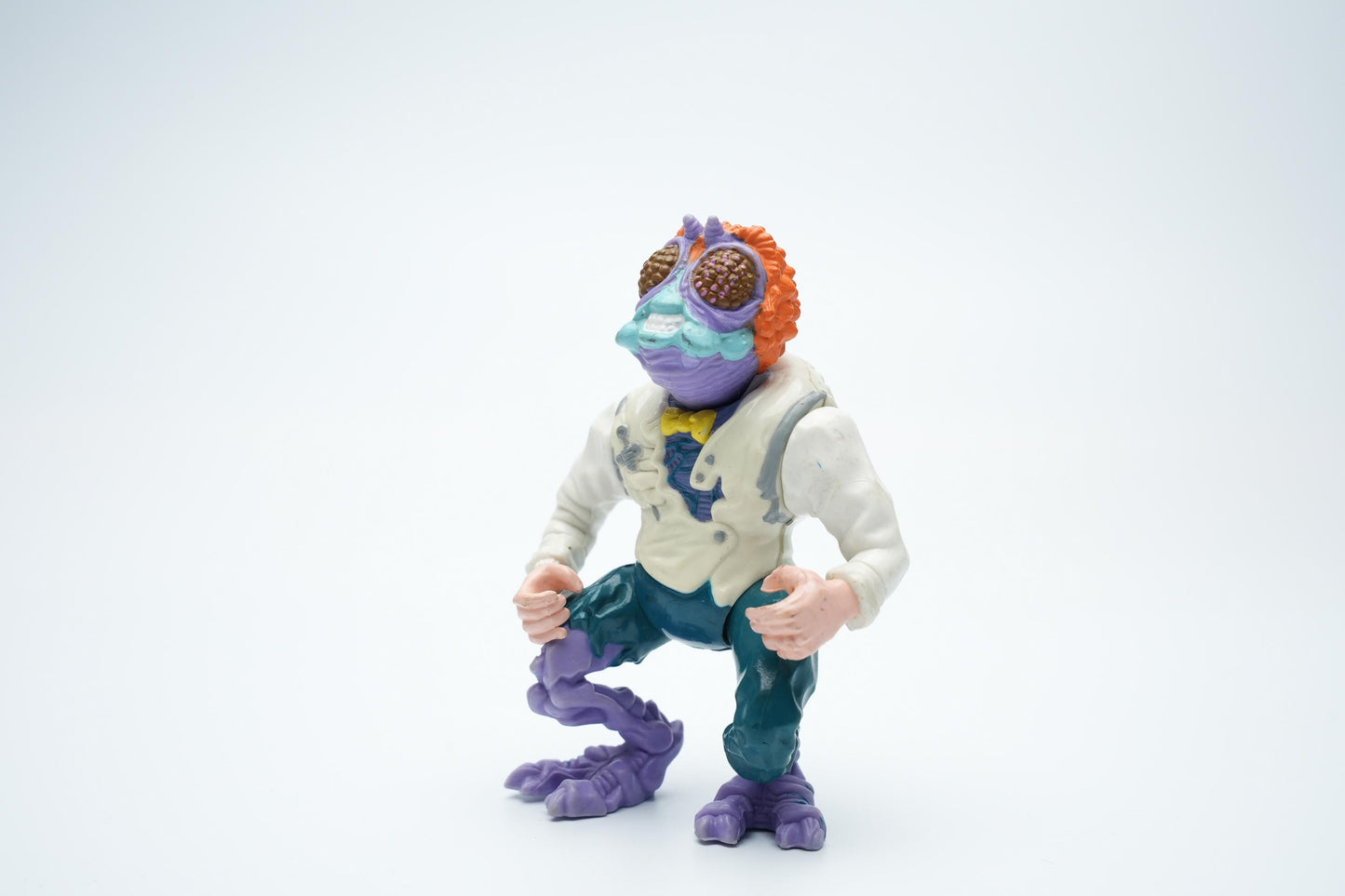 Vintage 1989 Baxter Stockman Action Figure - Teenage Mutant Ninja Turtles - Playmates Toys