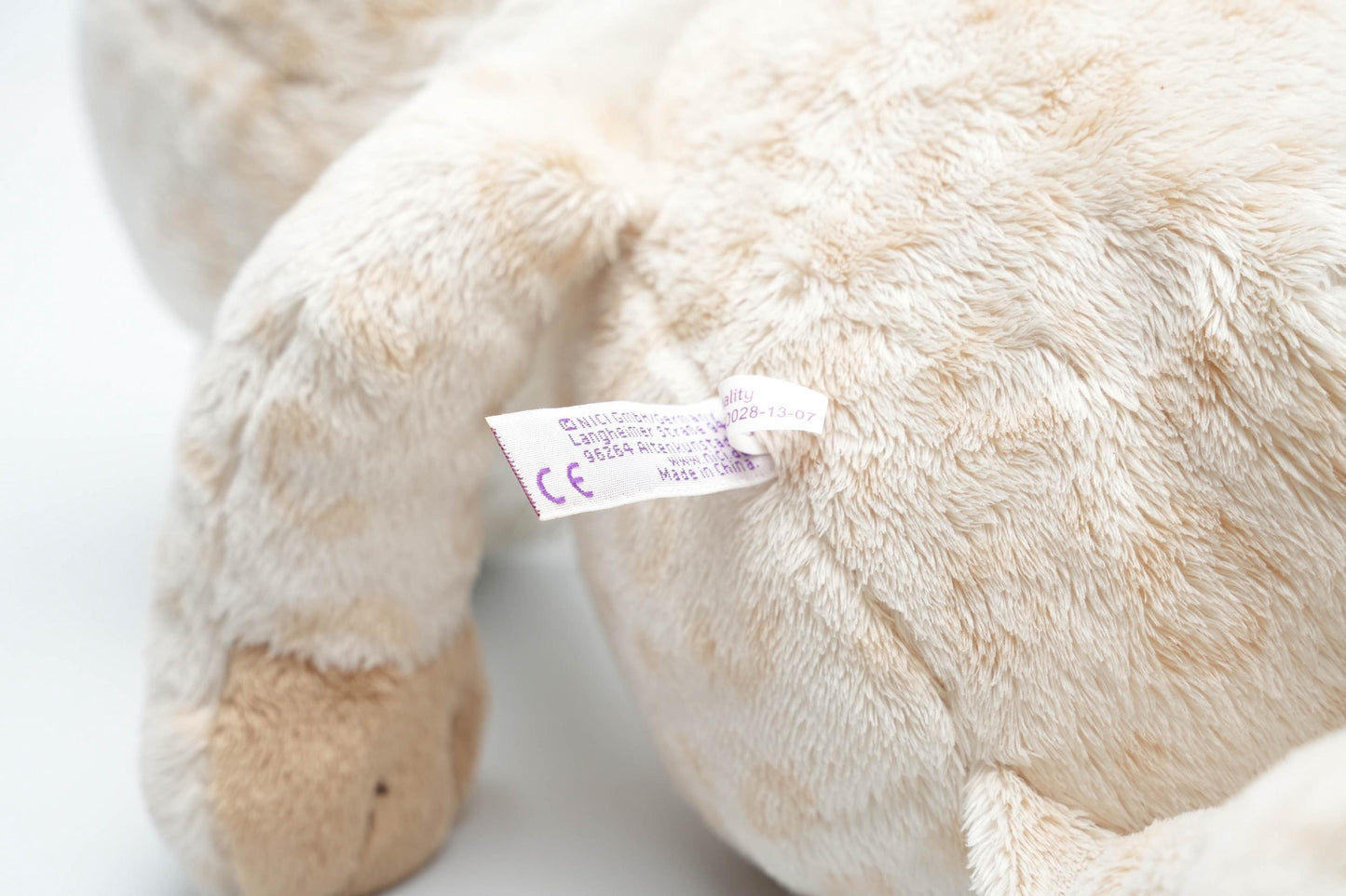 Vintage NICI Luipaard Knuffel 50cm (20 inch) – Eind Jaren 90, Zeldzaam Pluche Dier