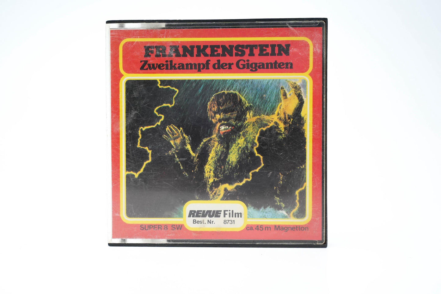 Frankenstein – Zweikampf der Giganten | Revue Film Nr. 8731 | Super 8 ca. 45m Magnetton | Vintage Monsterfilm