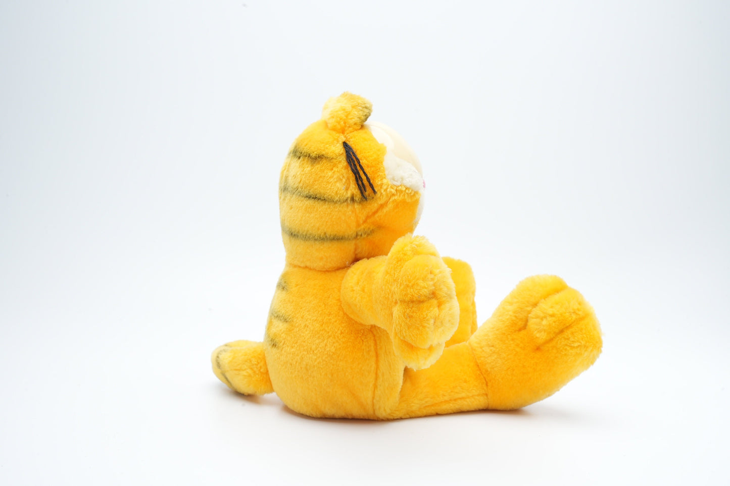 Vintage Garfield plush die zit | zachte grote Garfield pluche