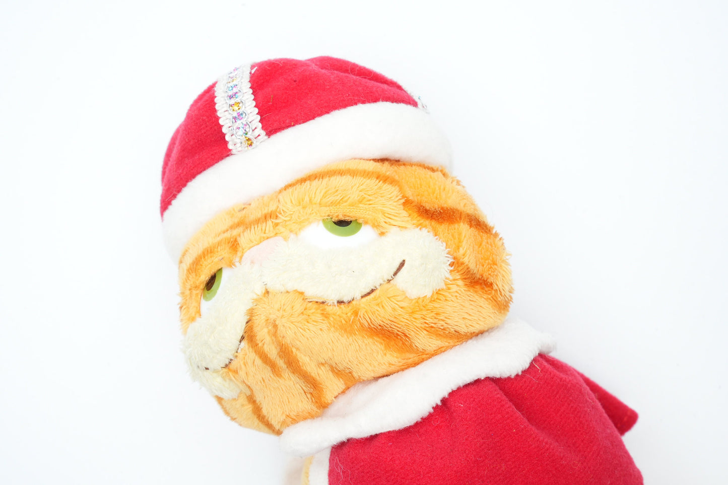 Garfield de koning bekend van de films | vintage plush van Garfield de kat